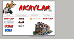 Desktop Screenshot of akaylar.com.tr